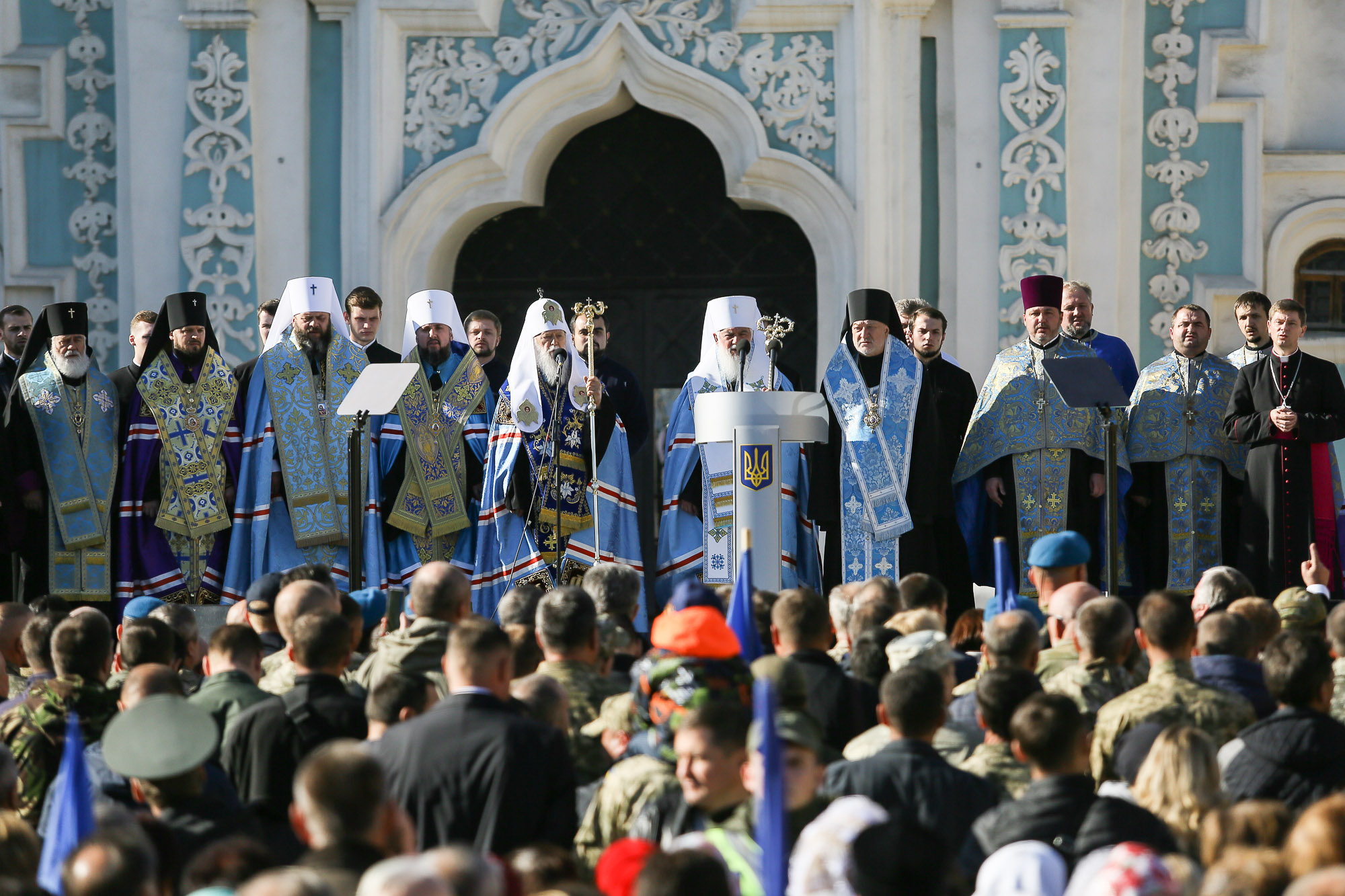 Ukraine thanks Ecumenical Patriarchate for supporting independence of Ukrainian Orthodox Church (PHOTOS) - Oct. 14, 2018