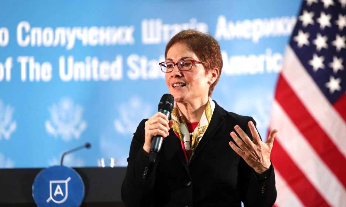 Image result for U.S. Ambassador to Ukraine Marie Yovanovitch