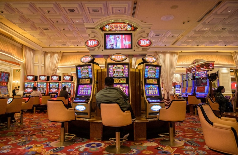 Largest declines seen in slot machines