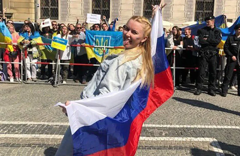 Russian Woman Who Harassed Ukrainian Women Deported